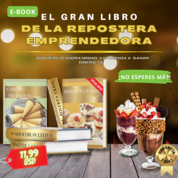 El Gran Libro de la Repostera Emprendedora edición de plata 